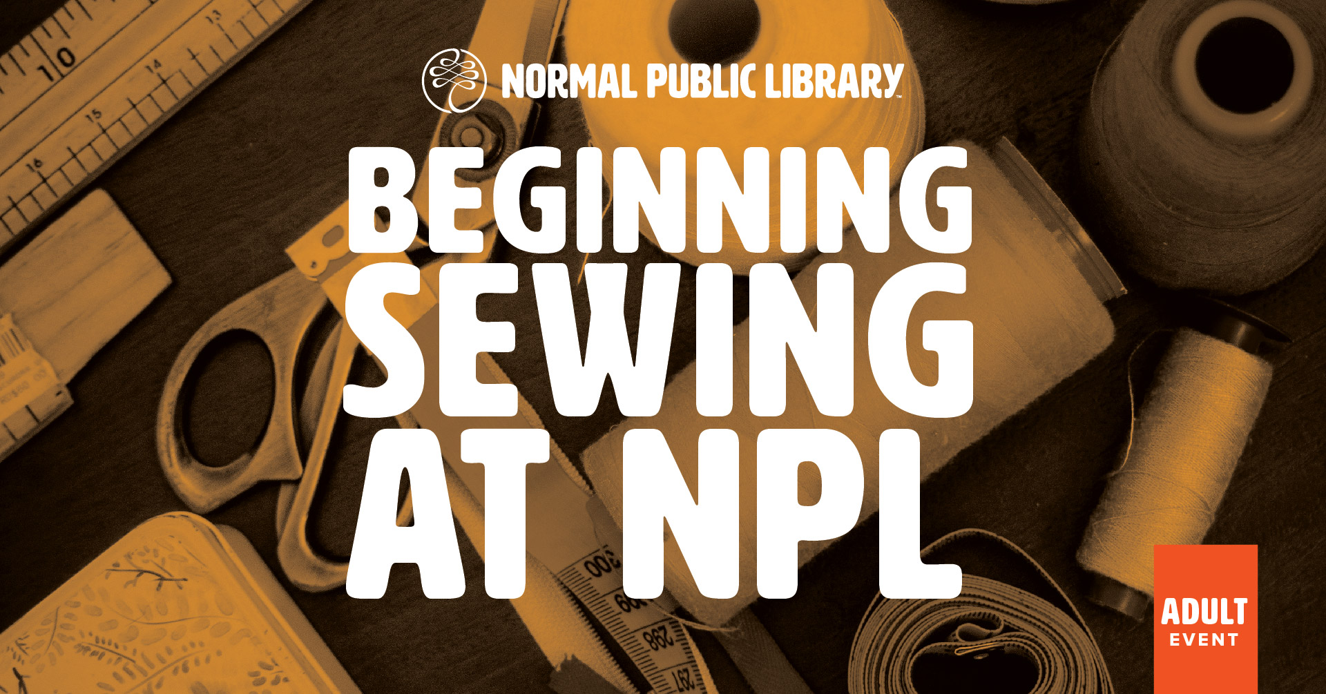 Image for Beginning Sewing at NPL.