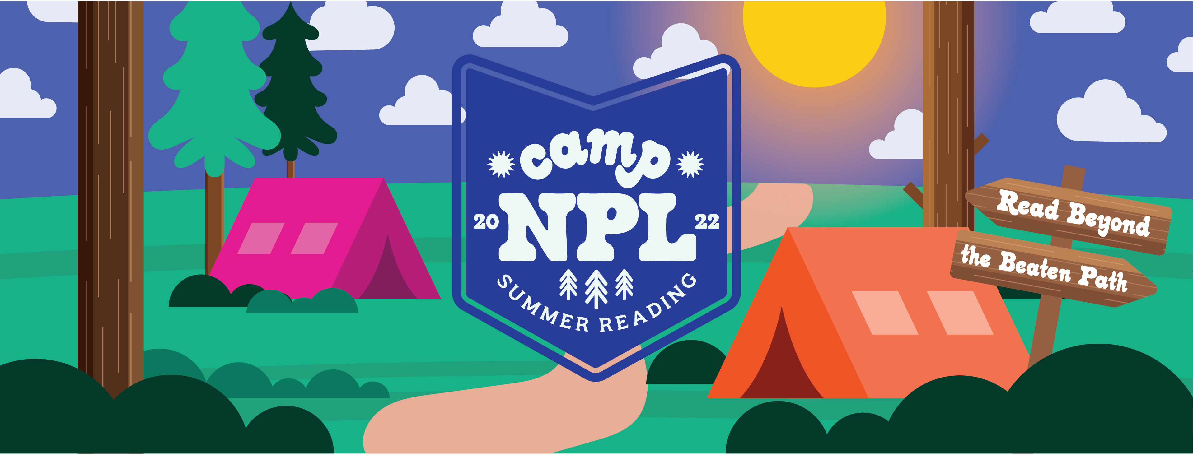 Camp NPL Summer Reading Read Beyond the Beaten Path