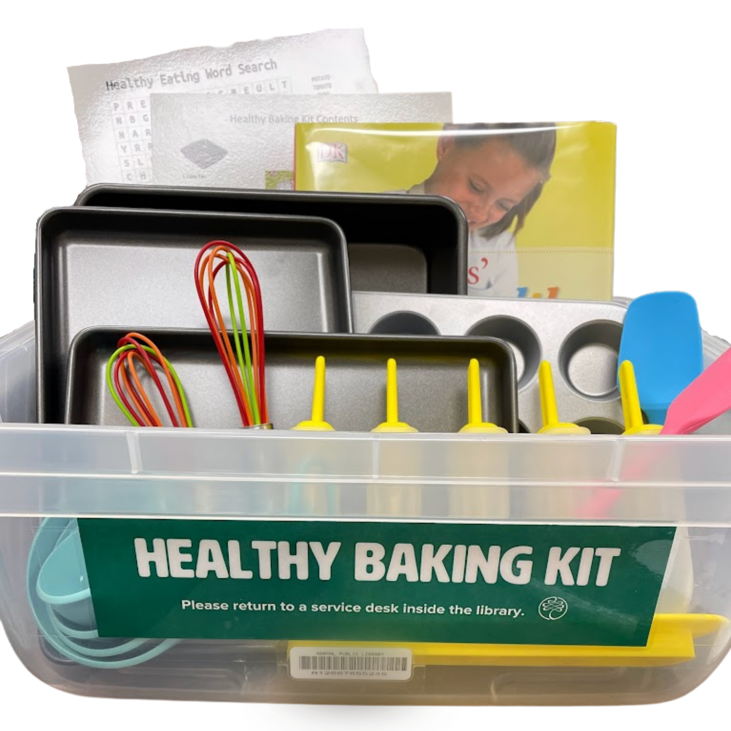 Healthy Baking Kit Contents