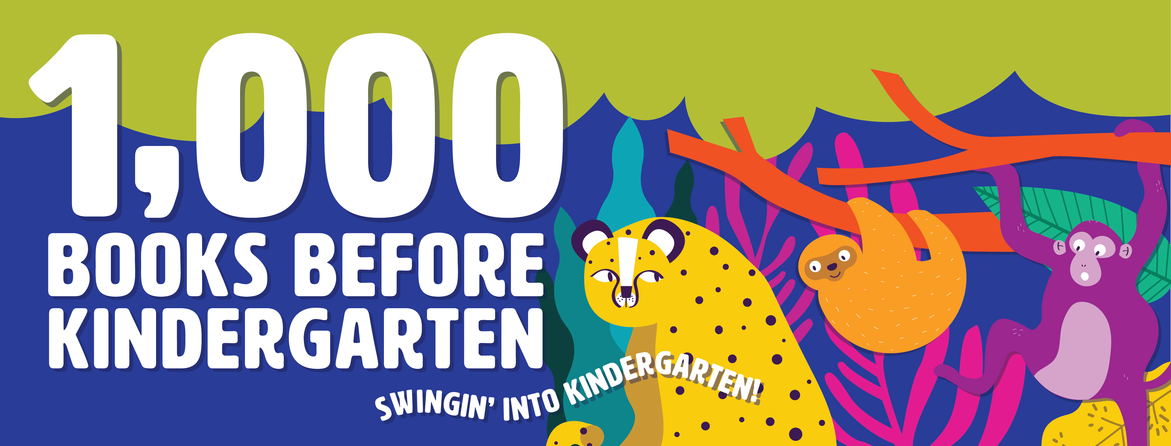 1,000 Books Before Kindergarten Swingin' into Kindergarten