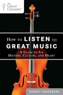 Image for "How to Listen to Great Music"