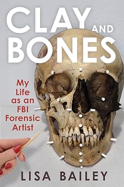 Cover of Lisa Bailey's Clay and Bones depicting a skull