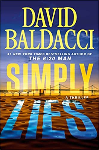 Cover of David Baldacci's book Simply Lies