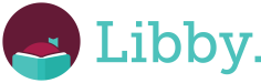 Logo for Libby by OverDrive