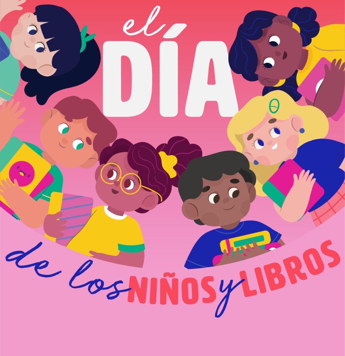 el Día de Los Niños y Libros
